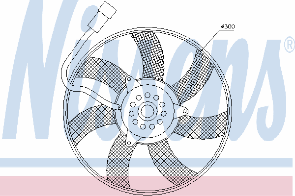 Fan, A/C condenser 85617