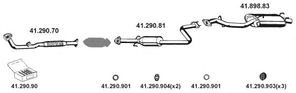 Exhaust System 412006