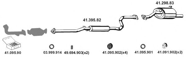 Exhaust System 412042