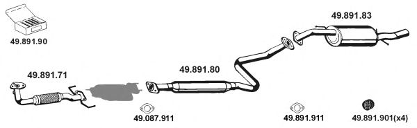 Exhaust System 492047