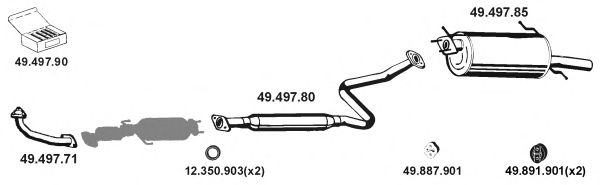 Exhaust System 492057