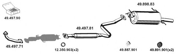 Exhaust System 492058