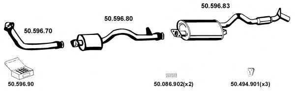 Exhaust System 502045