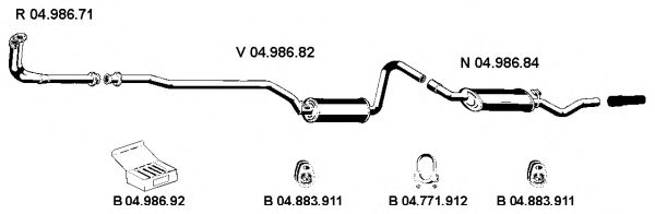 Exhaust System 042054