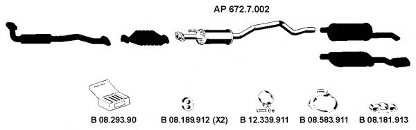 Exhaust System AP_2202