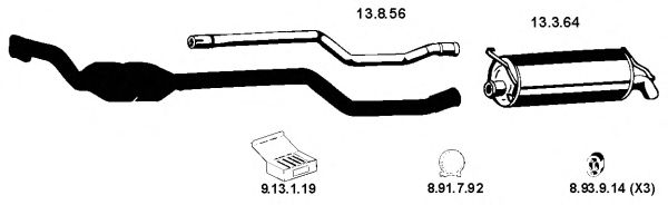 Exhaust System 222218