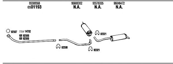 Exhaust System CI61052