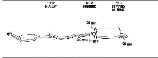 Exhaust System CIT15912A