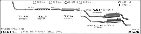 Exhaust System 587000281