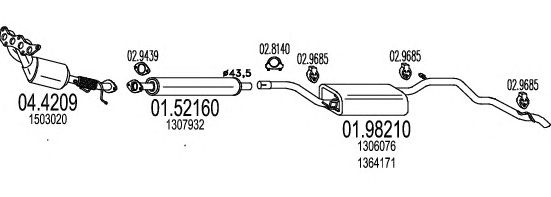 Exhaust System C110249003978
