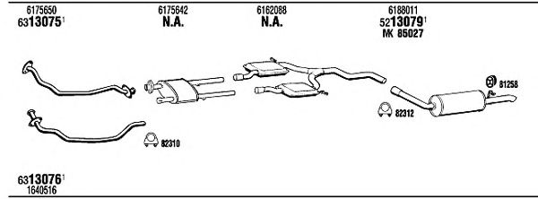 Exhaust System FO60376B