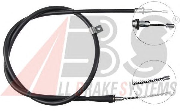 Cable, parking brake K14648