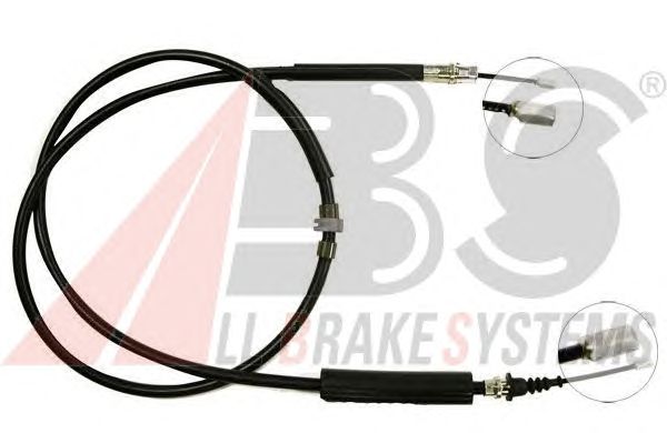 Cable, parking brake K17646