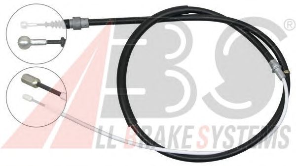 Cable, parking brake K18586
