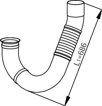 Exhaust Pipe 53142