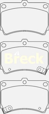 Brake Pad Set, disc brake 21654 00 702 10