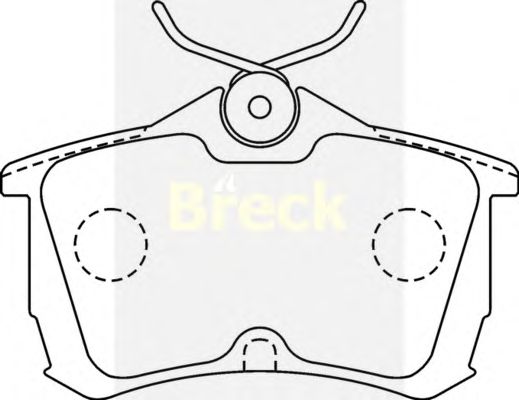 Brake Pad Set, disc brake 23527 00 C