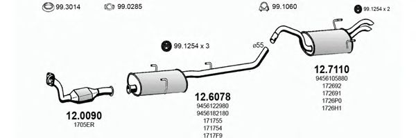 Exhaust System ART2793