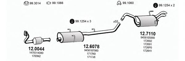 Exhaust System ART2838