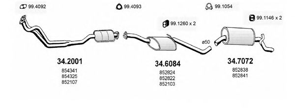 Exhaust System ART1652
