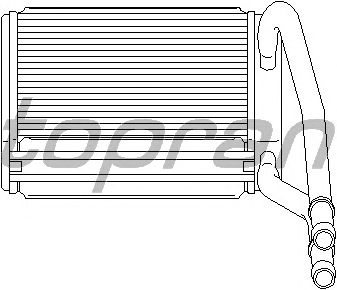 Heat Exchanger, interior heating 302 110