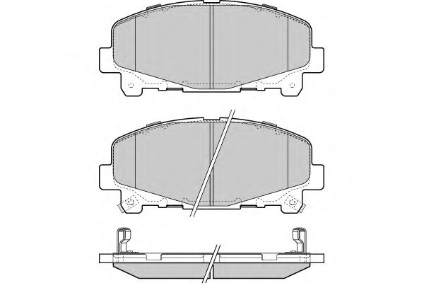 Brake Pad Set, disc brake 12-1373
