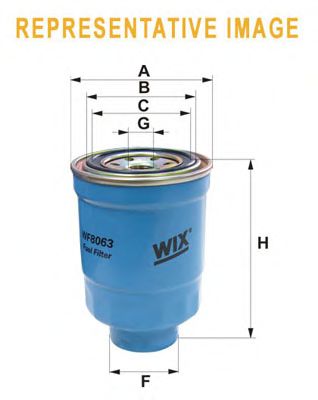 Fuel filter WF8218