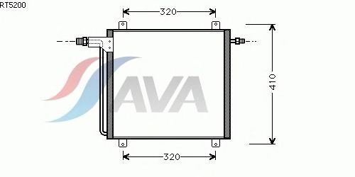 Condenser, air conditioning RT5200