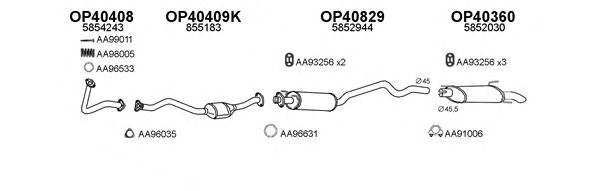 Exhaust System 400430