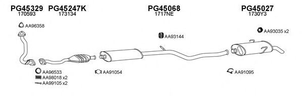 Exhaust System 450015