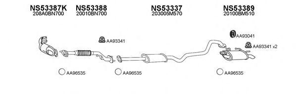 Exhaust System 530092