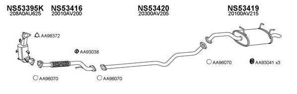 Exhaust System 530095
