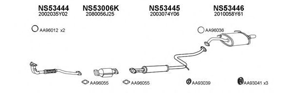 Exhaust System 530132