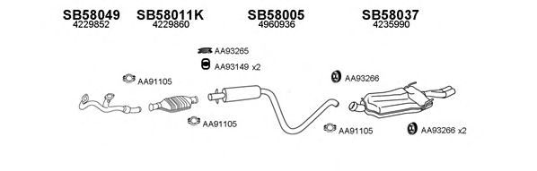 Exhaust System 580022