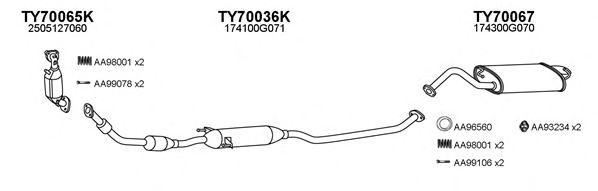 Exhaust System 700133