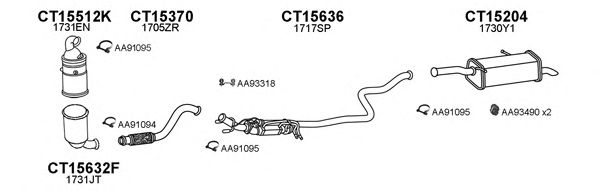 Exhaust System 450680