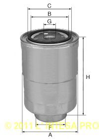 Fuel filter XN349