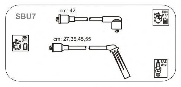 Ignition Cable Kit SBU7
