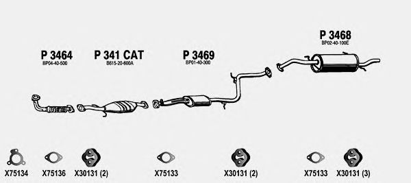 Exhaust System MA101