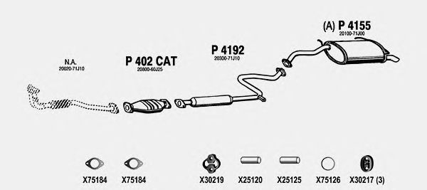 Exhaust System NI045