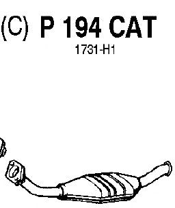 Catalytic Converter P194CAT