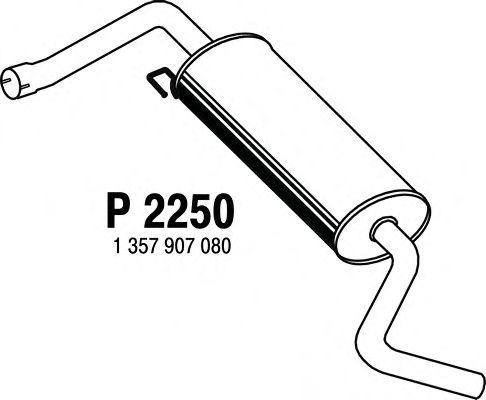 Einddemper P2250