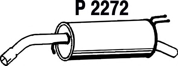 Einddemper P2272