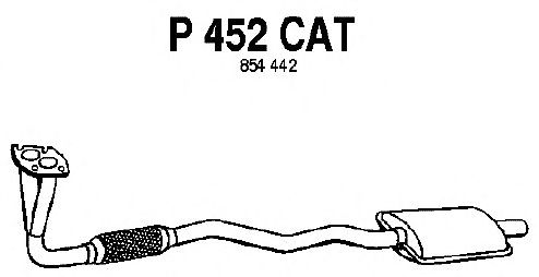 Catalytic Converter P452CAT