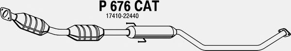 Catalytic Converter P676CAT