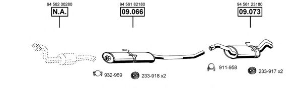 Exhaust System FI162860