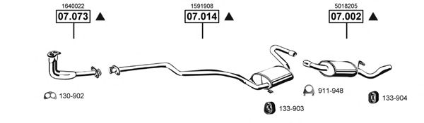 Exhaust System FO070215
