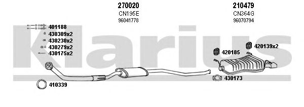 Exhaust System 180347E