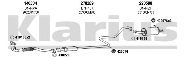 Exhaust System 270329E