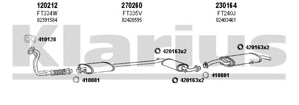 Exhaust System 330166E
